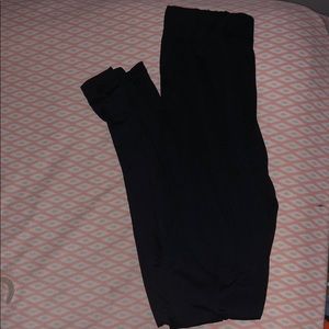 Black leggings from Rue 21